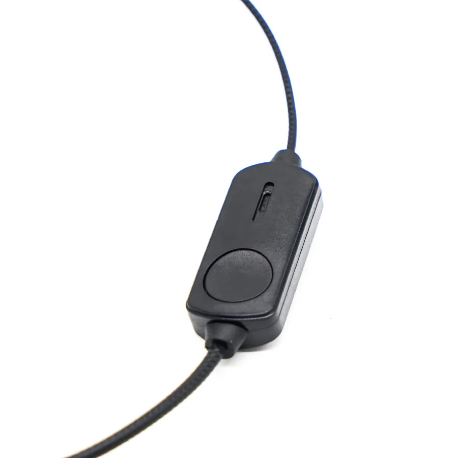 Гарнітура з гнучким завушним тримачем для зручного носіння